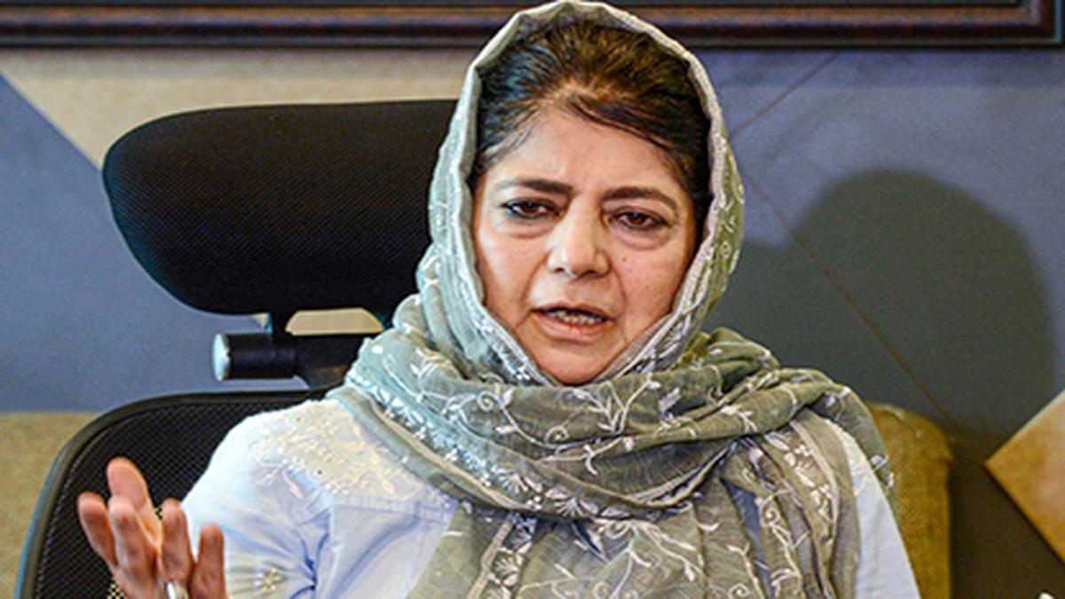 India’s state govts shielding perpetrators of attacks on Kashmiris: Mehbooba