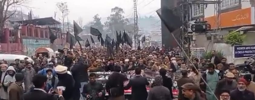 Big protest demo held in Muzaffarabad to observe India’s Republic Day as Black Day