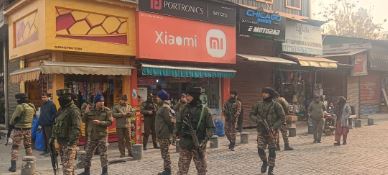 Indian forces launch CASO in Srinagar’s commercial hub; hotels searched, guests questioned