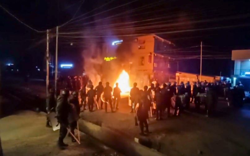 Manipur’s Ukhrul on fire after Tangkhul Naga homes torched, curfew imposed