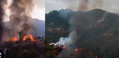 Fresh violence erupts in Manipur, gunfire and arson reported