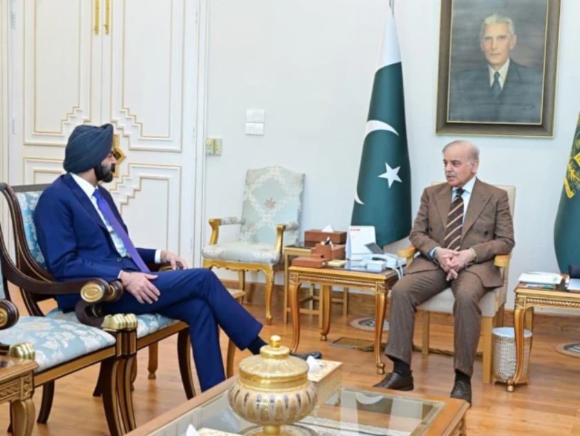 PM Shehbaz holds talks with World Bank President Ajay Banga