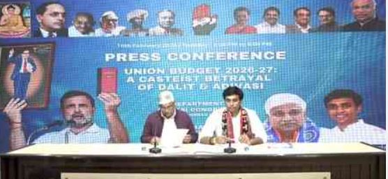 Modi govt’s Budget 2026 a “casteist betrayal” of Dalits and Adivasis: Congress