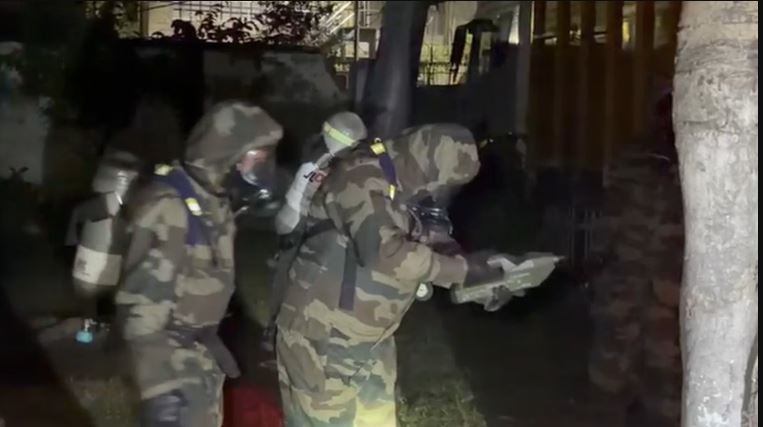 Chemical warfare agent used by Indian forces leaks near Jammu Airport